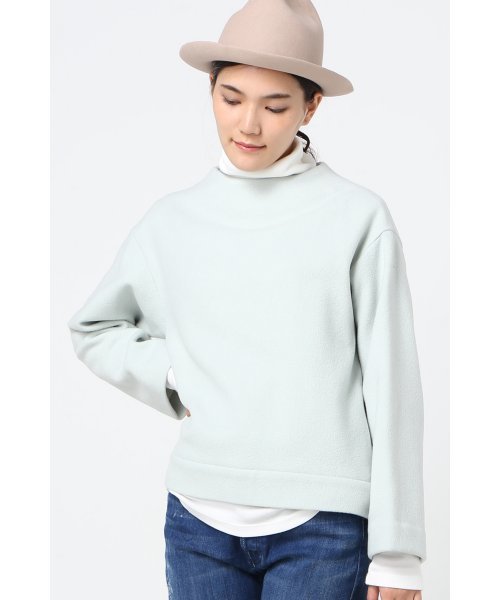 JOURNAL STANDARD(ジャーナルスタンダード)の「ナッピングメルトンプルオーバー#(シャツ/ブラウス・レディース・ネイビー/ホワイト/モスグリーン・FREE)」の2枚目の写真