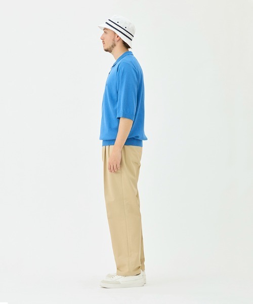 penguin BY MUNSINGWEAR(ペンギン バイ マンシングウェア)の「Saddle Shoulder POLO sweater(ニット/セーター・メンズ・ネイビー/ブラック/ブルー・L/XL/M)」の17枚目の写真