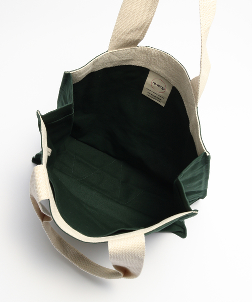 IDEA BOOKS(アイディアブックス)の「【IDEA BOOKS / アイディアブックス】VEGAN ATHLETIC BAG(クラッチバッグ・メンズ・グリーン・FREE)」の3枚目の写真
