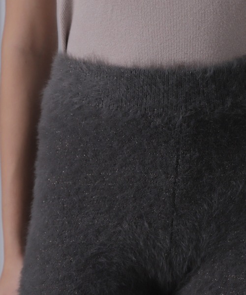 ROSE BUD(ローズバッド)の「(mici)ニットバイカーパンツ(その他パンツ・レディース・ブラック/グレー・ONE SIZE)」の13枚目の写真