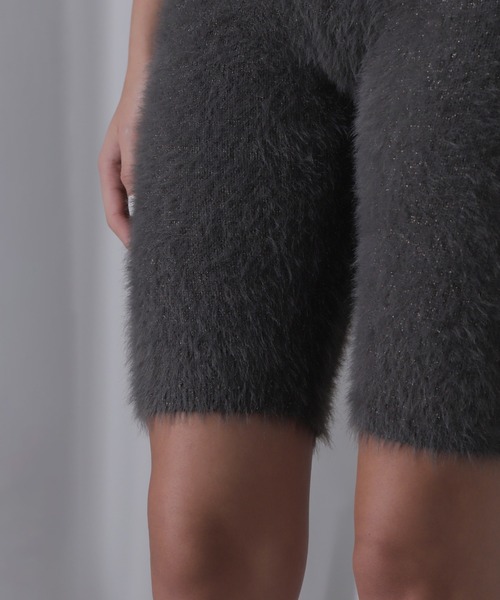 ROSE BUD(ローズバッド)の「(mici)ニットバイカーパンツ(その他パンツ・レディース・ブラック/グレー・ONE SIZE)」の14枚目の写真