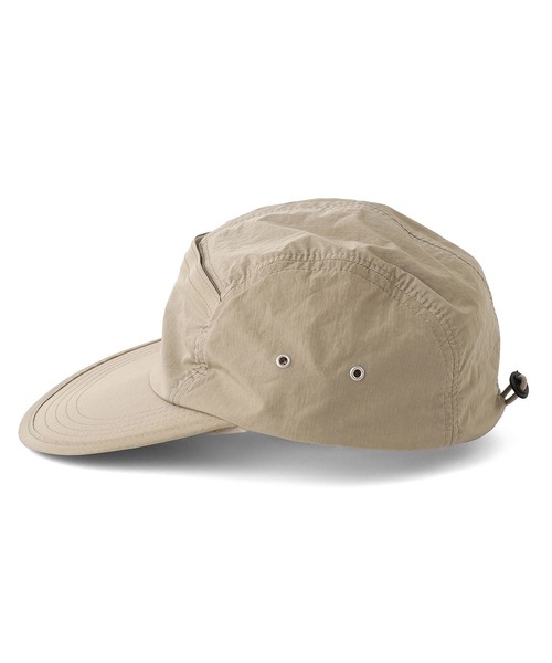 SUBLIME（サブライム）の「(SUBLIME)SUNSADE SAFARI JET CAP（キャップ・レディース・ブラック/カーキ・ONE SIZE）」の5枚目の写真