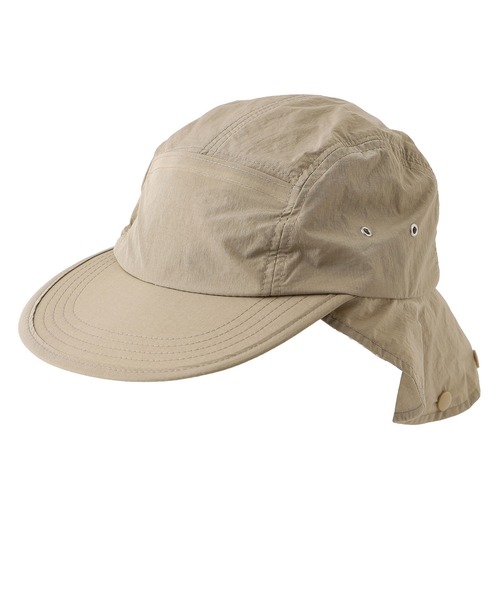 SUBLIME（サブライム）の「(SUBLIME)SUNSADE SAFARI JET CAP（キャップ・レディース・ブラック/カーキ・ONE SIZE）」の7枚目の写真