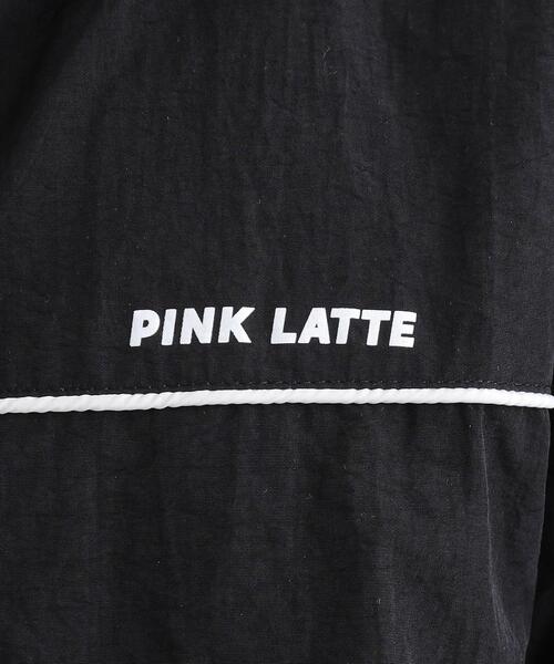 PINK-latte(ピンクラテ)の「ロゴラインブルゾン(ブルゾン・キッズ・ブラック/アイボリー/ベビーピンク・13/16/15 /14)」の20枚目の写真