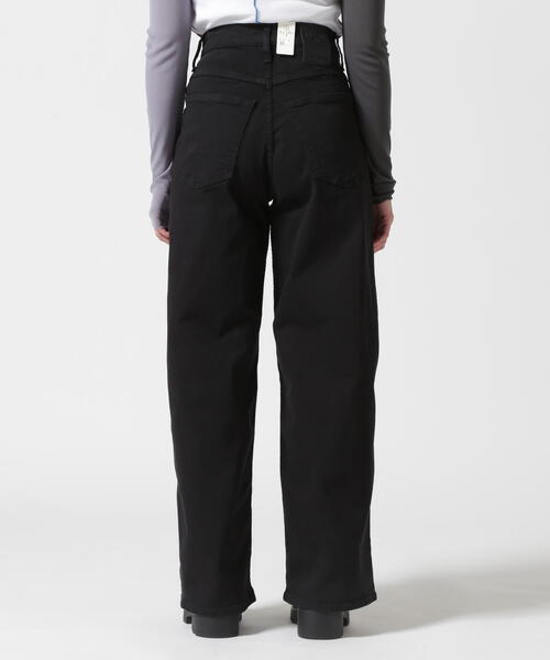 surt（サート）の「SURT（サート） WIDEBLACK  DENIM（デニムパンツ・レディース・ブラック・S/M/XS）」の7枚目の写真