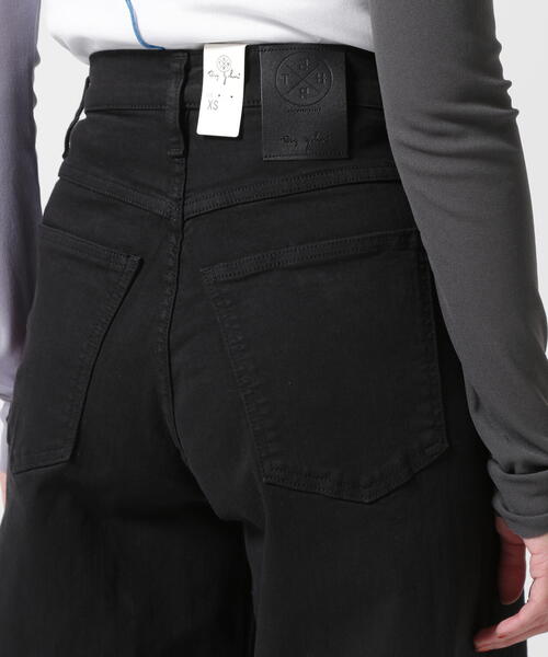 surt（サート）の「SURT（サート） WIDEBLACK  DENIM（デニムパンツ・レディース・ブラック・S/M/XS）」の10枚目の写真