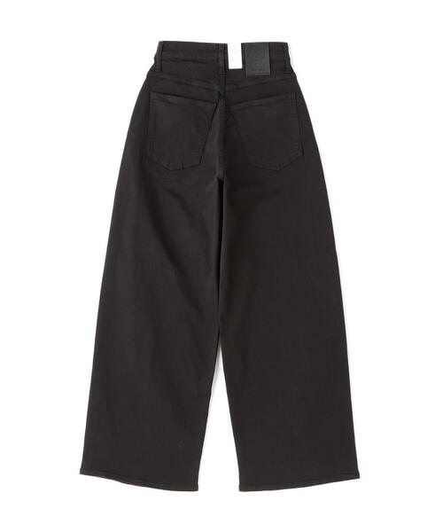 surt（サート）の「SURT（サート） WIDEBLACK  DENIM（デニムパンツ・レディース・ブラック・S/M/XS）」の2枚目の写真