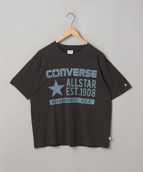 CONVERSE(コンバース)の「CONVERSE(コンバース)別注アソート ロゴ プリント Tシャツ(Tシャツ/カットソー・レディース・その他1/その他2/コバルトブルー/オフホワイト/レッド/ダークグレー・M/L)」の22枚目の写真