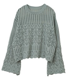 スカシニットプルオーバー