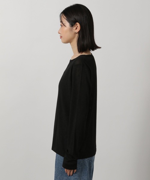 Coursページ LAKOLE tシャツ スラブシアー長袖T / 289653 レディース