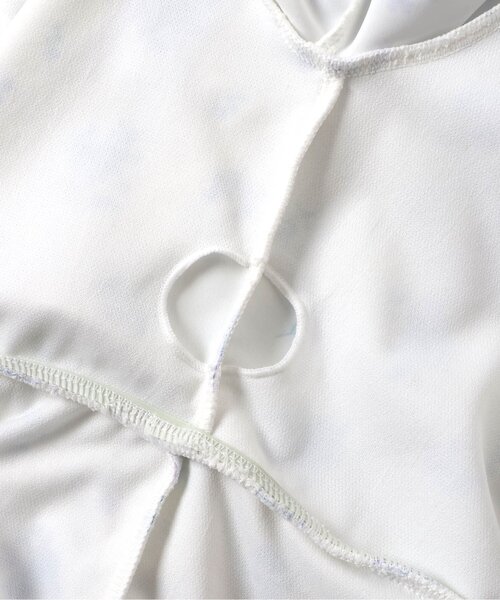 apres les cours（アプレレクール）の「【ジュニア対応】肩リボンパフスリーブワンピース水着_UVカット（水着・キッズ・その他3/ドット・80/90/100/110/120/130/140）」の14枚目の写真