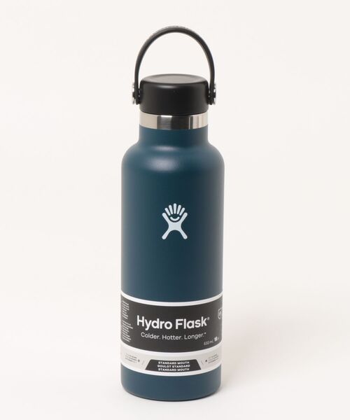 OLD BETTY'S（オールドベティーズ）の「【Hydro Flask】ハイドロフラスク HYDRATION 18oz Standard Mouth/532ml（水筒・レディース・インディゴブルー/チャコールグレー/ブラック・FREE）」の3枚目の写真