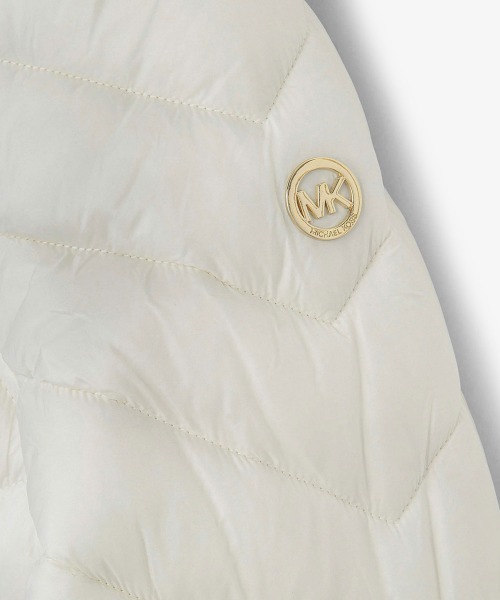 【未使用】MICHAEL KORS リバーシブル MKロゴ パッカブルジャケット 公式アウトレット】リバーシブル MKロゴ パッカブル ジャケット