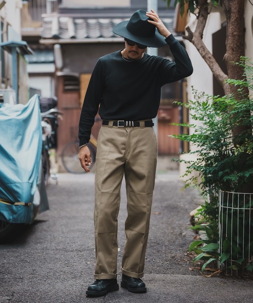 SIDEWAY STANCE(サイドウェイスタンス)の「【SIDEWAY STANCE】ワッフル クルー ネック 長袖Tシャツ(Tシャツ/カットソー・メンズ・杢グレー/ブラック/ホワイト・X-LARGE/LARGE/SMALL/MEDIUM)」の16枚目の写真