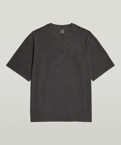 送料込★G-Star★Overdyed Center Chest Boxy 半袖Tシャツ セール】OVERDYED CENTER CHEST BOXY T-SHIRT/オーバーダイ