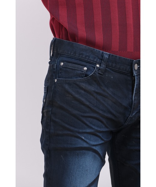 TORNADO MART（トルネードマート）の「ｳﾞｪｱﾘｱｽｺｰﾃｨﾝｸﾞｽｷﾆｰﾃﾞﾆﾑ（デニムパンツ・メンズ・ネイビー/ブラック・XXL/LL/S/M/L）」の9枚目の写真