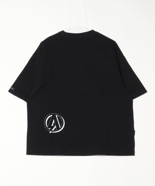 ADAM PATEK(アダムパテック)の「【ADAMPATEK/アダムパテック】shadow logo short sleeve T/シャドウロゴプリントTシャツ(Tシャツ/カットソー・レディース・ブラック/オレンジ/ホワイト・2/1)」の5枚目の写真