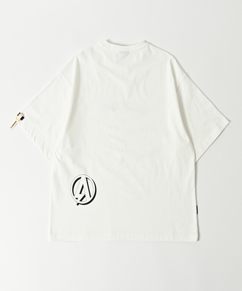 ADAM PATEK(アダムパテック)の「【ADAMPATEK/アダムパテック】shadow logo short sleeve T/シャドウロゴプリントTシャツ(Tシャツ/カットソー・レディース・ブラック/オレンジ/ホワイト・2/1)」の6枚目の写真