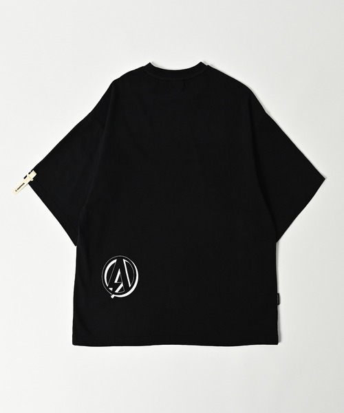 ADAM PATEK(アダムパテック)の「【ADAMPATEK/アダムパテック】shadow logo short sleeve T/シャドウロゴプリントTシャツ(Tシャツ/カットソー・レディース・ブラック/オレンジ/ホワイト・2/1)」の9枚目の写真