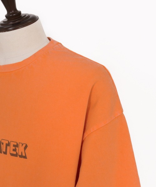 ADAM PATEK(アダムパテック)の「【ADAMPATEK/アダムパテック】shadow logo short sleeve T/シャドウロゴプリントTシャツ(Tシャツ/カットソー・レディース・ブラック/オレンジ/ホワイト・2/1)」の16枚目の写真