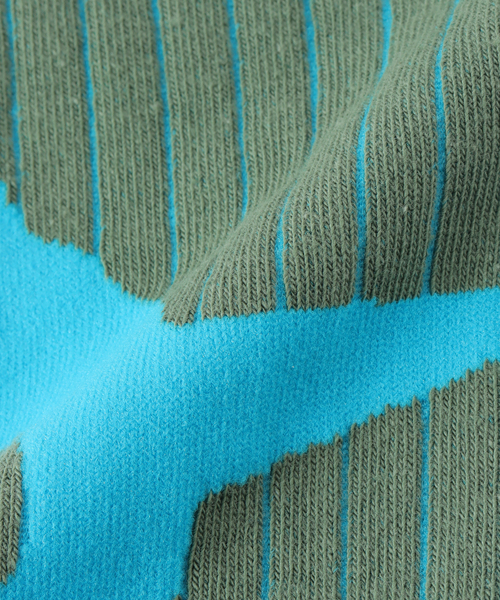 P.A.M.（パム）の「【P.A.M/パム】 SPIKE DRESS SOCK 10248- GRBL（ソックス/靴下・レディース・グリーン・FREE）」の5枚目の写真