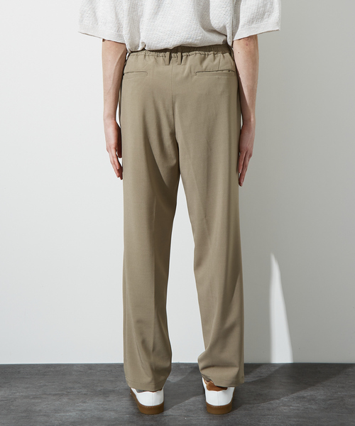 ABAHOUSE（アバハウス）の「【セットアップ対応】1タックテーパード イージーパンツ / イージーケア / ストレッチ（その他パンツ・メンズ・ベージュ/ネイビー/ブラック・44/46/48）」の7枚目の写真