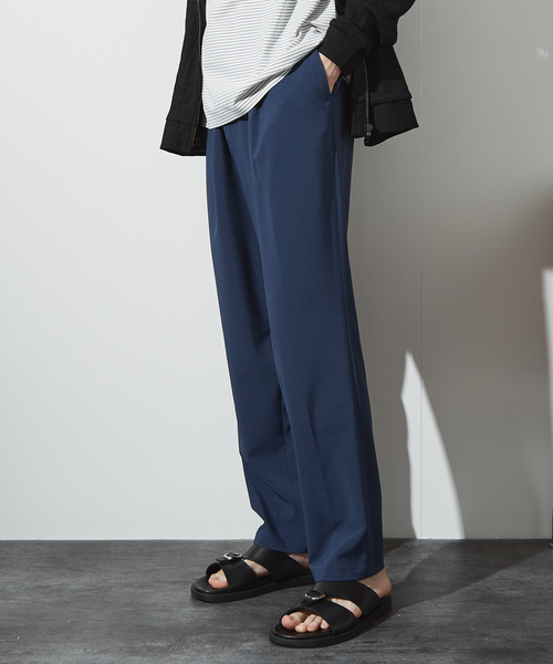 ABAHOUSE（アバハウス）の「【セットアップ対応】1タックテーパード イージーパンツ / イージーケア / ストレッチ（その他パンツ・メンズ・ベージュ/ネイビー/ブラック・44/46/48）」の19枚目の写真