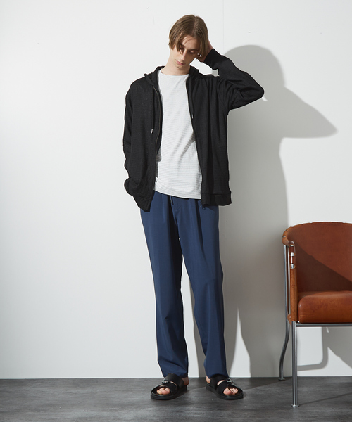 ABAHOUSE（アバハウス）の「【セットアップ対応】1タックテーパード イージーパンツ / イージーケア / ストレッチ（その他パンツ・メンズ・ベージュ/ネイビー/ブラック・44/46/48）」の20枚目の写真