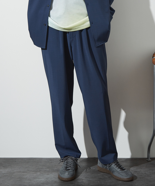 ABAHOUSE（アバハウス）の「【セットアップ対応】1タックテーパード イージーパンツ / イージーケア / ストレッチ（その他パンツ・メンズ・ベージュ/ネイビー/ブラック・44/46/48）」の21枚目の写真