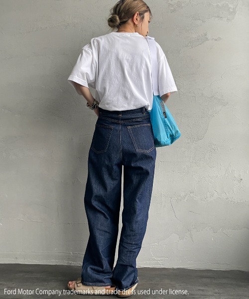 GOOD ROCK SPEED（グッドロックスピード）の「[GOOD ROCK SPEED/グッドロックスピード] FORD ロゴプリントTシャツ（THUNDERBIRD）（Tシャツ/カットソー・レディース・ホワイト・F）」の17枚目の写真