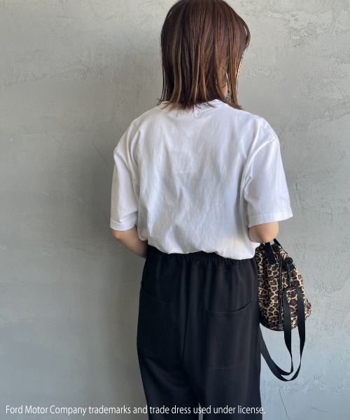 GOOD ROCK SPEED（グッドロックスピード）の「[GOOD ROCK SPEED/グッドロックスピード] FORD ロゴプリントTシャツ（THUNDERBIRD）（Tシャツ/カットソー・レディース・ホワイト・F）」の8枚目の写真