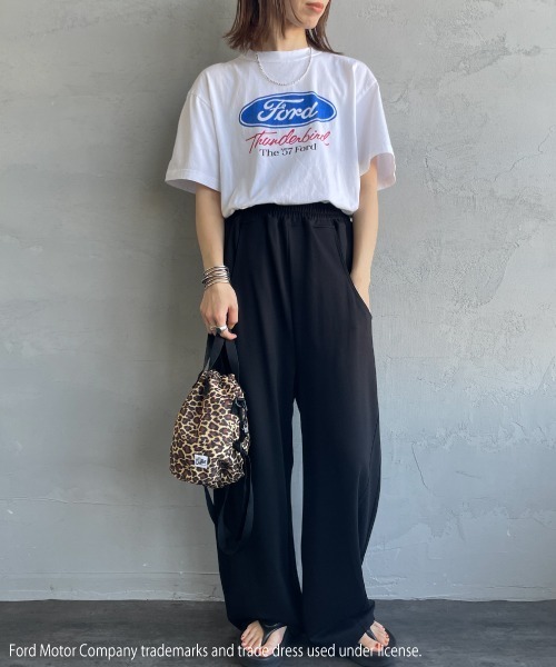 GOOD ROCK SPEED（グッドロックスピード）の「[GOOD ROCK SPEED/グッドロックスピード] FORD ロゴプリントTシャツ（THUNDERBIRD）（Tシャツ/カットソー・レディース・ホワイト・F）」の7枚目の写真