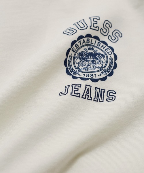 GUESS JEANS（ゲスジーンズ）の「【GUESS(ゲス)】SLIM STAMP HEATHER TEE（Tシャツ/カットソー・レディース・ホワイト系その他2/ブルー系その他6・FREE）」の11枚目の写真