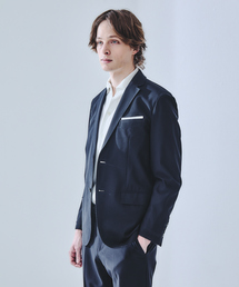 【セットアップ対応】フェザートリコット メッシュ ジャケット / 収納ケース付き / ウォッシャブル / ストレッチ