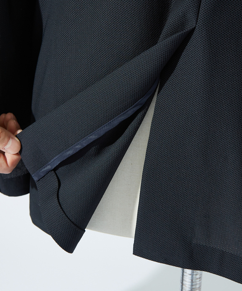 デザインワークス DESIGN WORKS　セットアップ　ストレッチ　ネイビー デザインワークス DESIGN WORKS セットアップ ストレッチ
