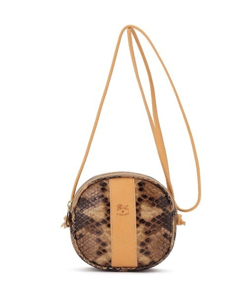 IL BISONTE / ショルダーバッグ / SNAKE PRINT / 2025 SPRING SUMMER