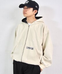 WHO'S WHO gallery（フーズフーギャラリー）の「【UNISEX/ユニセックス】Sourcreamダックフードジップブルゾン（ブルゾン）」