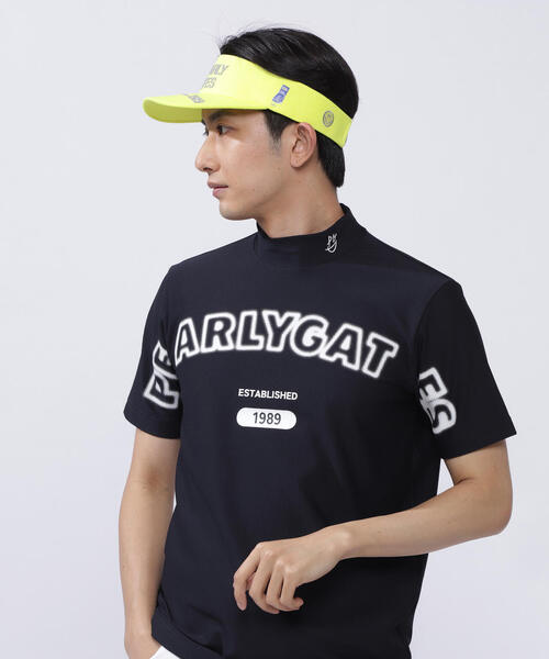 PEARLY GATES(パーリーゲイツ)の「【PEARLY GATES】4WAYリップル半袖ハイネックカットソー(Tシャツ/カットソー・メンズ・グリーン系その他2/ネイビー/ホワイト・X-LARGE/LARGE)」の3枚目の写真
