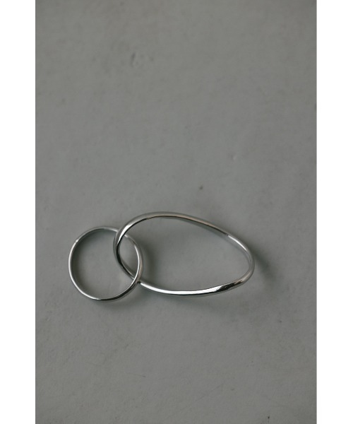 STYLEMIXER（スタイルミキサー）の「コネクトダブルリング（リング・レディース・ゴールド/シルバー・FREE）」の5枚目の写真
