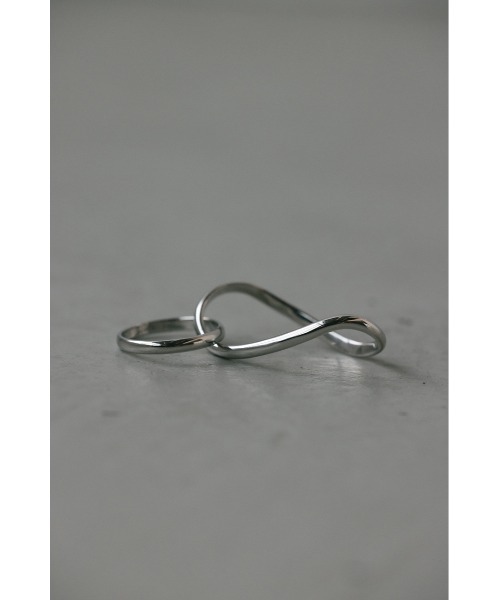 STYLEMIXER（スタイルミキサー）の「コネクトダブルリング（リング・レディース・ゴールド/シルバー・FREE）」の6枚目の写真