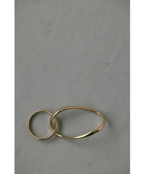 STYLEMIXER（スタイルミキサー）の「コネクトダブルリング（リング・レディース・ゴールド/シルバー・FREE）」の12枚目の写真