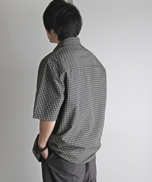 COURO（コウロ）の「【FOXRUN/フォックスラン】 All-purpose Short sleeve Shirt（シャツ/ブラウス・メンズ・ブラウン/ブルー/ブラック・L/M）」の14枚目の写真