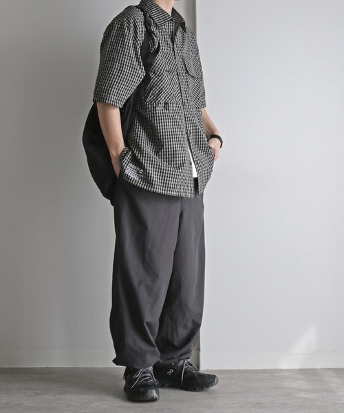 COURO（コウロ）の「【FOXRUN/フォックスラン】 All-purpose Short sleeve Shirt（シャツ/ブラウス・メンズ・ブラウン/ブルー/ブラック・L/M）」の15枚目の写真