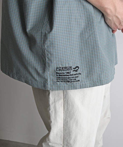 COURO（コウロ）の「【FOXRUN/フォックスラン】 All-purpose Short sleeve Shirt（シャツ/ブラウス・メンズ・ブラウン/ブルー/ブラック・L/M）」の6枚目の写真