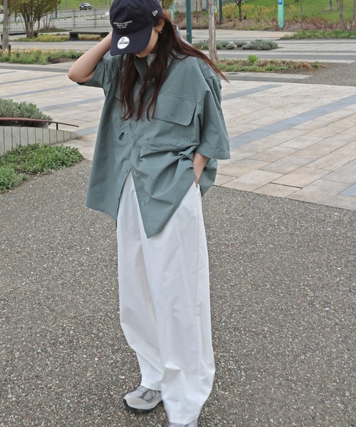 COURO（コウロ）の「【FOXRUN/フォックスラン】 All-purpose Short sleeve Shirt（シャツ/ブラウス・メンズ・ブラウン/ブルー/ブラック・L/M）」の19枚目の写真