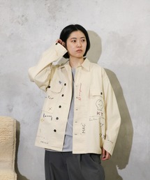 THRIFTY LOOK(XteB[bN)THRIFTY LOOK / XteB[bN MEMORIAL M-43 JACKET EMBROIDERY AWPbg  HBTWPbg(̑AE^[)