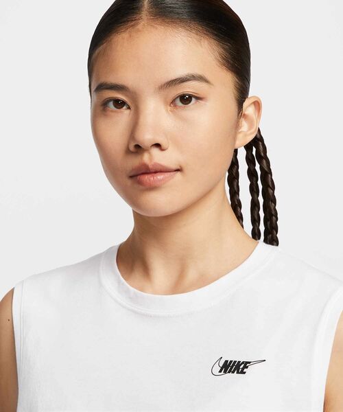 (取寄) ナイキ レディース スポーツウェア クラブ スリーブレス クロップド T-シャツ NIKE公式】ナイキ スポーツウェア クラブ ウィメンズ スリーブ