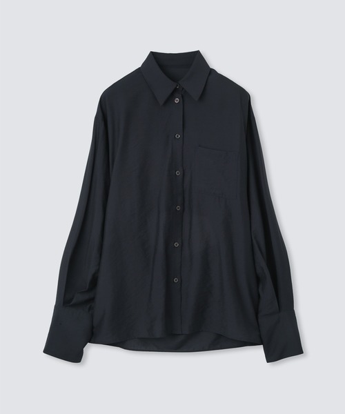KINO THE KEI(キノザケイ)の「バックオープン フィット アレンジ シャツ KINO THE KEI(シャツ/ブラウス・レディース・ネイビー/ホワイト/サックスブルー/イエロー系その他・フリー)」の12枚目の写真