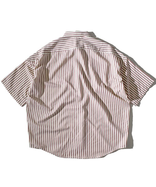ALDIES(アールディーズ)の「Stripe Shirts / ストライプシャツ(シャツ/ブラウス・メンズ・イエロー/ピンク/バーガンディー・MEDIUM/LARGE)」の17枚目の写真