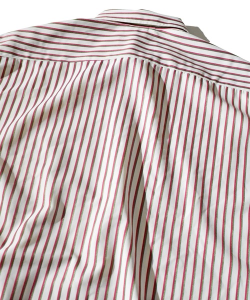 ALDIES(アールディーズ)の「Stripe Shirts / ストライプシャツ(シャツ/ブラウス・メンズ・イエロー/ピンク/バーガンディー・MEDIUM/LARGE)」の19枚目の写真